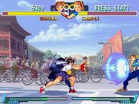 Street Fighter Alpha 2 (Saturn) sur Sega Saturn